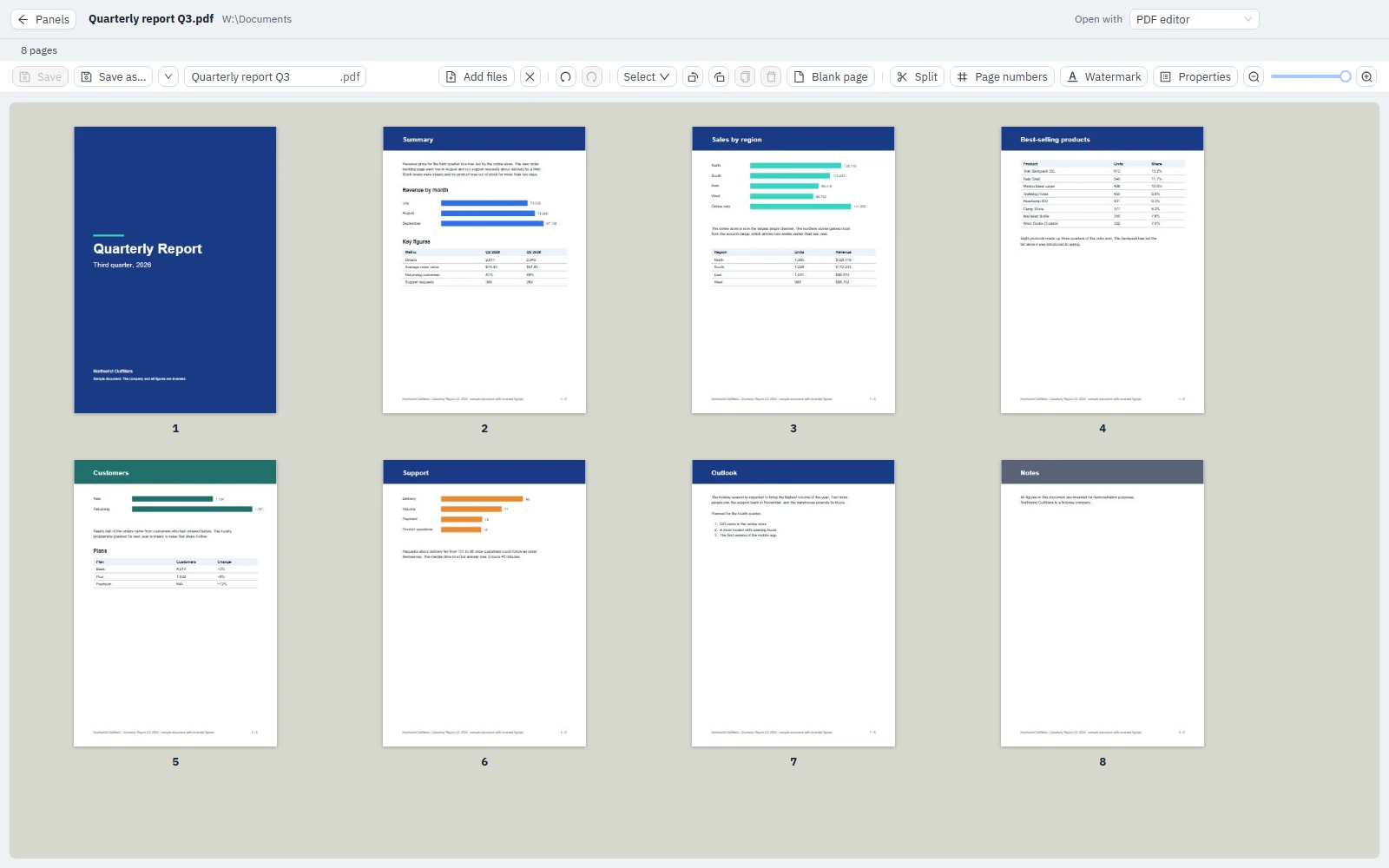 PDF editor